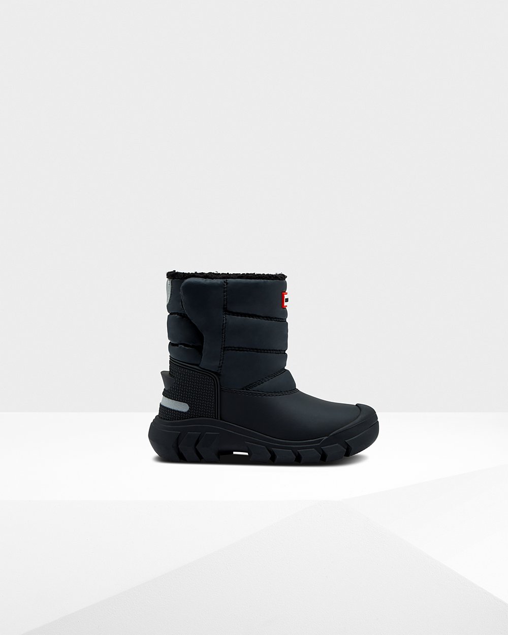 Botas de Nieve Hunter Niños - Original Little Insulated - Negros - SZCAVHF-74